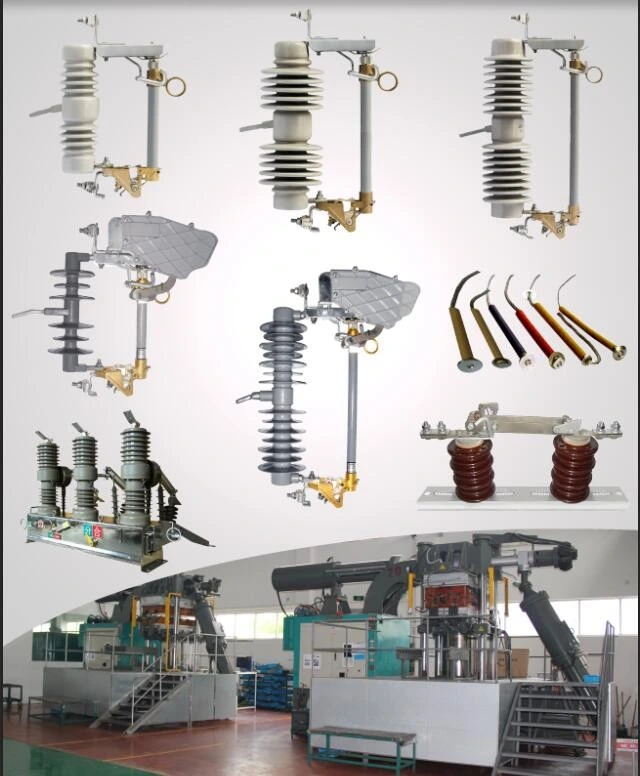 11kv High Voltage Porcelain Fuse Cutout, Drop out Fuse