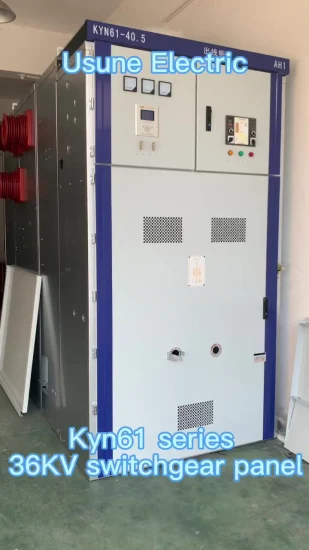 Disyuntor de vacío de 33kv tipo cajón Vcb 630A 1250A